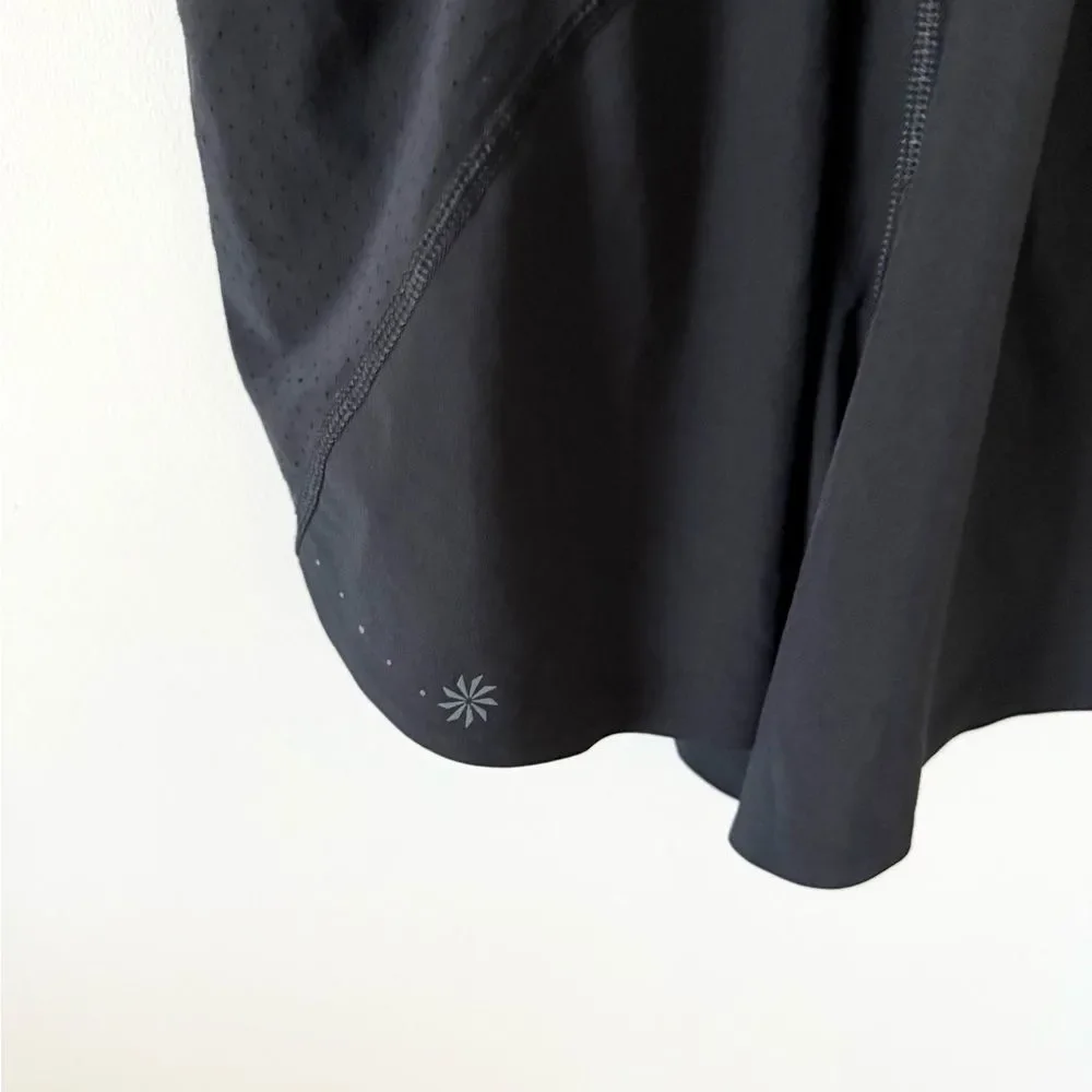 Athleta Run With It Romper with Brief Liner  in Black Size M - Picture 10 of 10